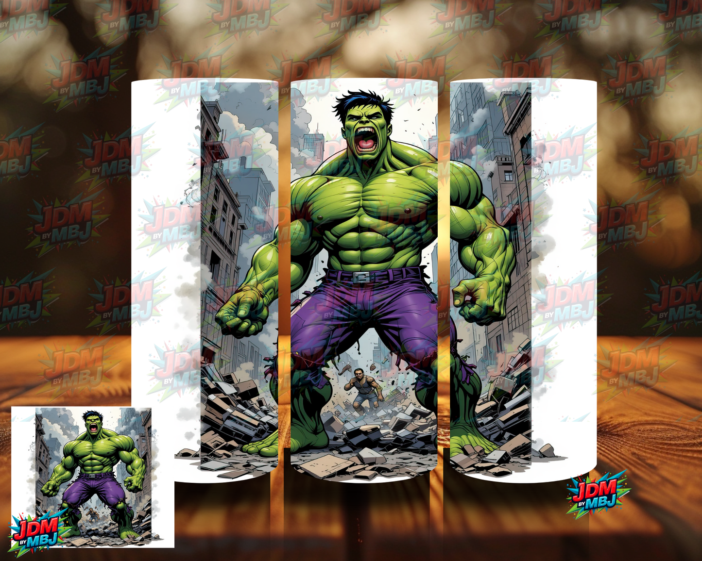 Inspired by Hulk Sublimation Prints