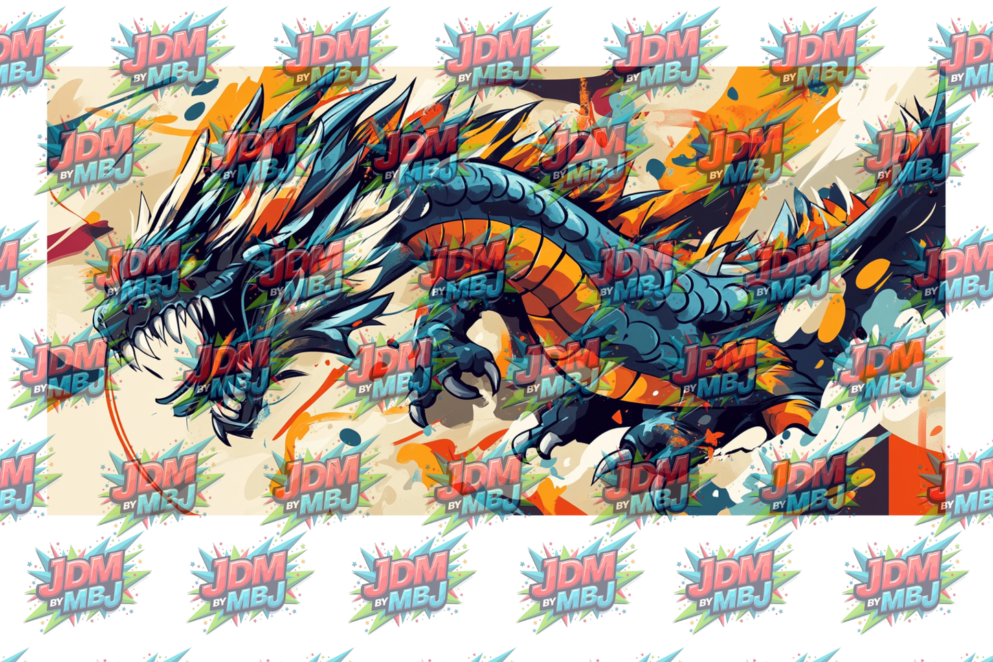 Inspired by Dragons Sublimation Prints