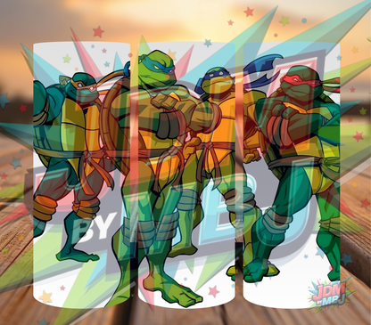 Inspirado en las impresiones de sublimación de las Tortugas Ninja Adolescentes