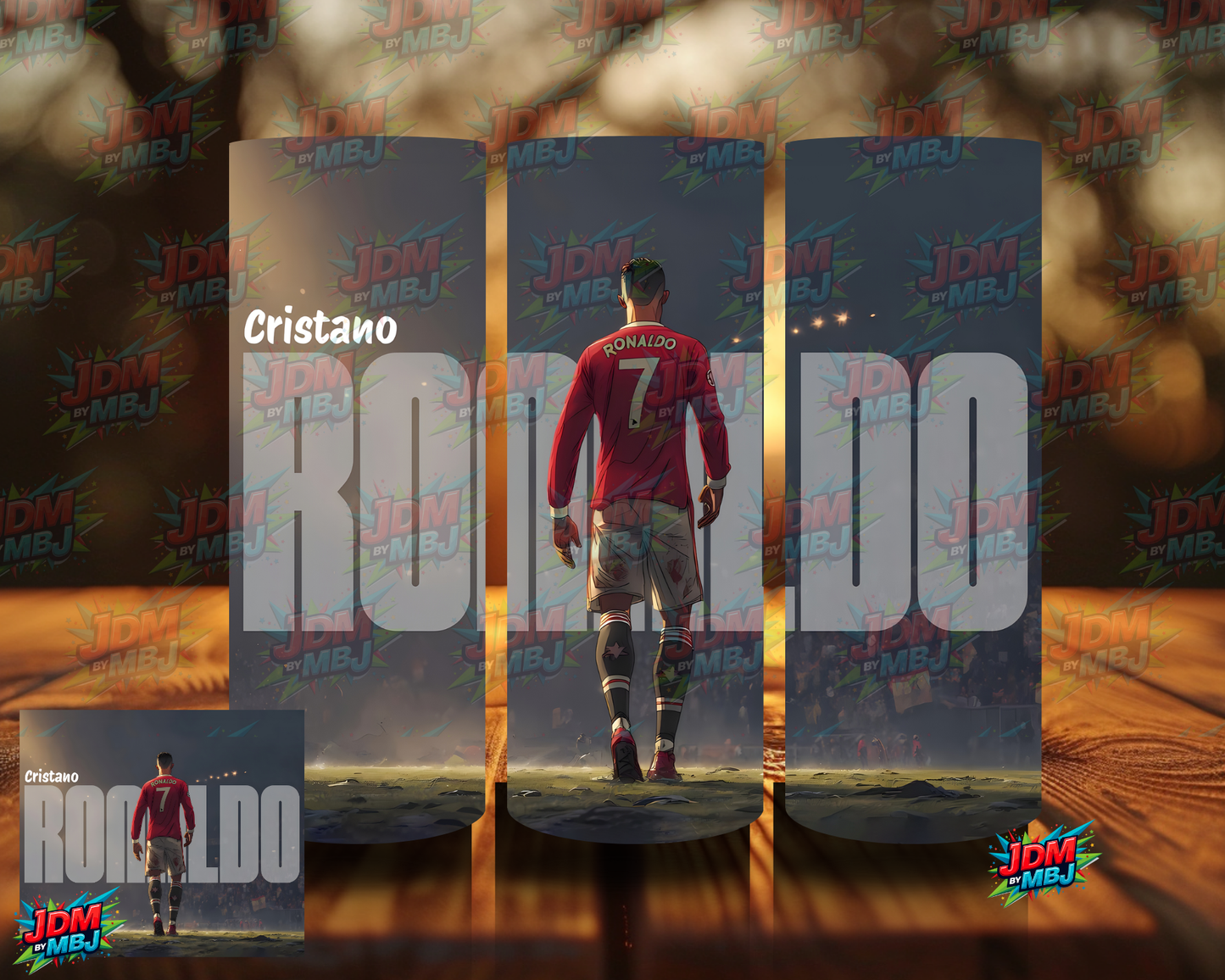 Inspired by Cristiano Ronaldo Sublimation Prints