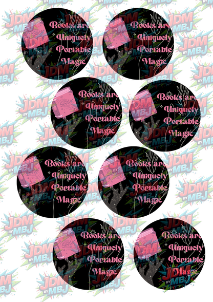 Impresiones de sublimación de posavasos para coche (8 por página)