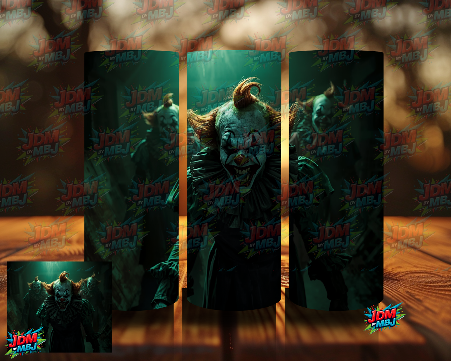 Inspired by HORROR Clowns 2.0 Sublimation Prints