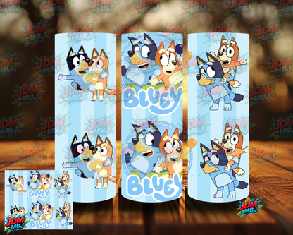 Inspired by Bluey Sublimation Prints