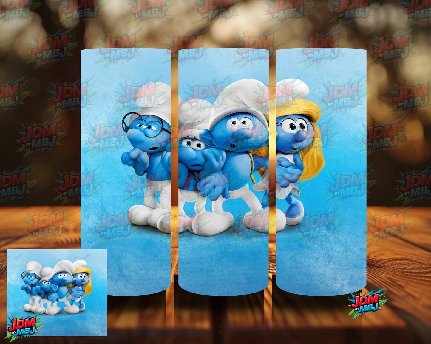 Inspired by Smurf's Sublimation Prints
