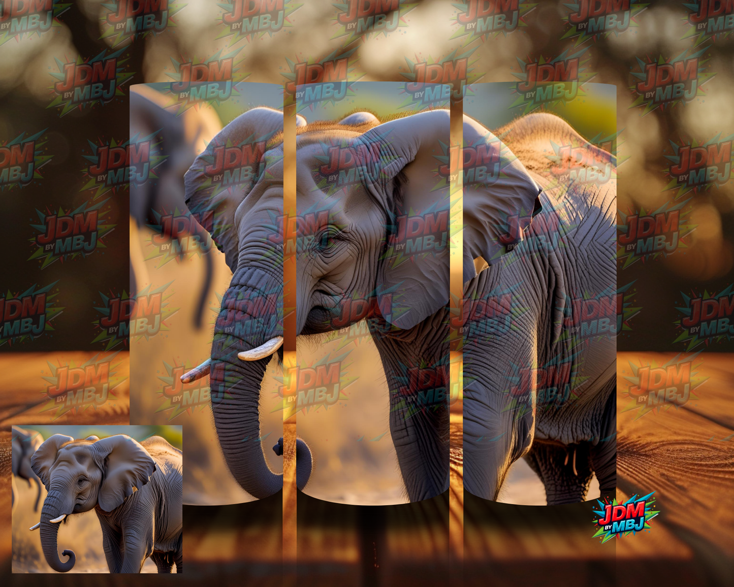 Inspired by Elephants Sublimation Prints