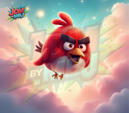 Inspirado en las impresiones de sublimación de Angry Bird