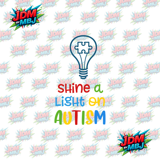 Iron On - Autism Awareness DTF 20cm
