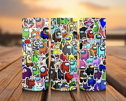 Inspirado en las impresiones de sublimación de Among Us