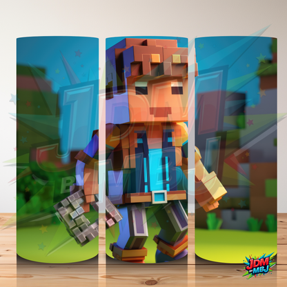 Inspirado en las impresiones de sublimación de MineCraft