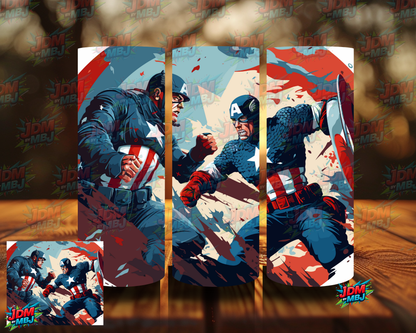 Inspired by Captain America Sublimation Prints