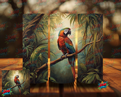 Inspired by Macaw Parrot's Sublimation Prints