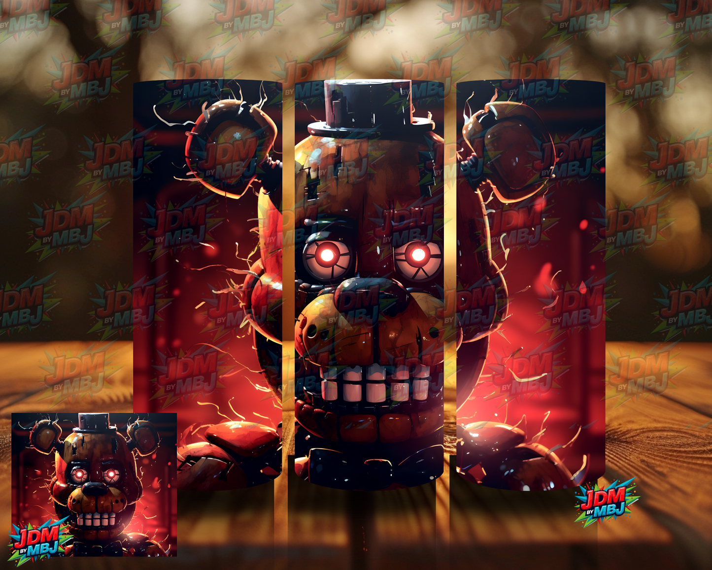 Inspired by Five Nights of Freddy Sublimation Prints