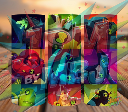 Inspirado en las impresiones de sublimación de Ben 10