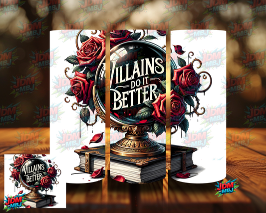 Villains Do it Better - 'Book' Sublimation Prints