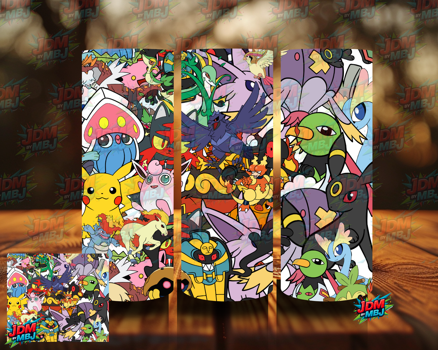 Inspired by Pokémon Sublimation Prints