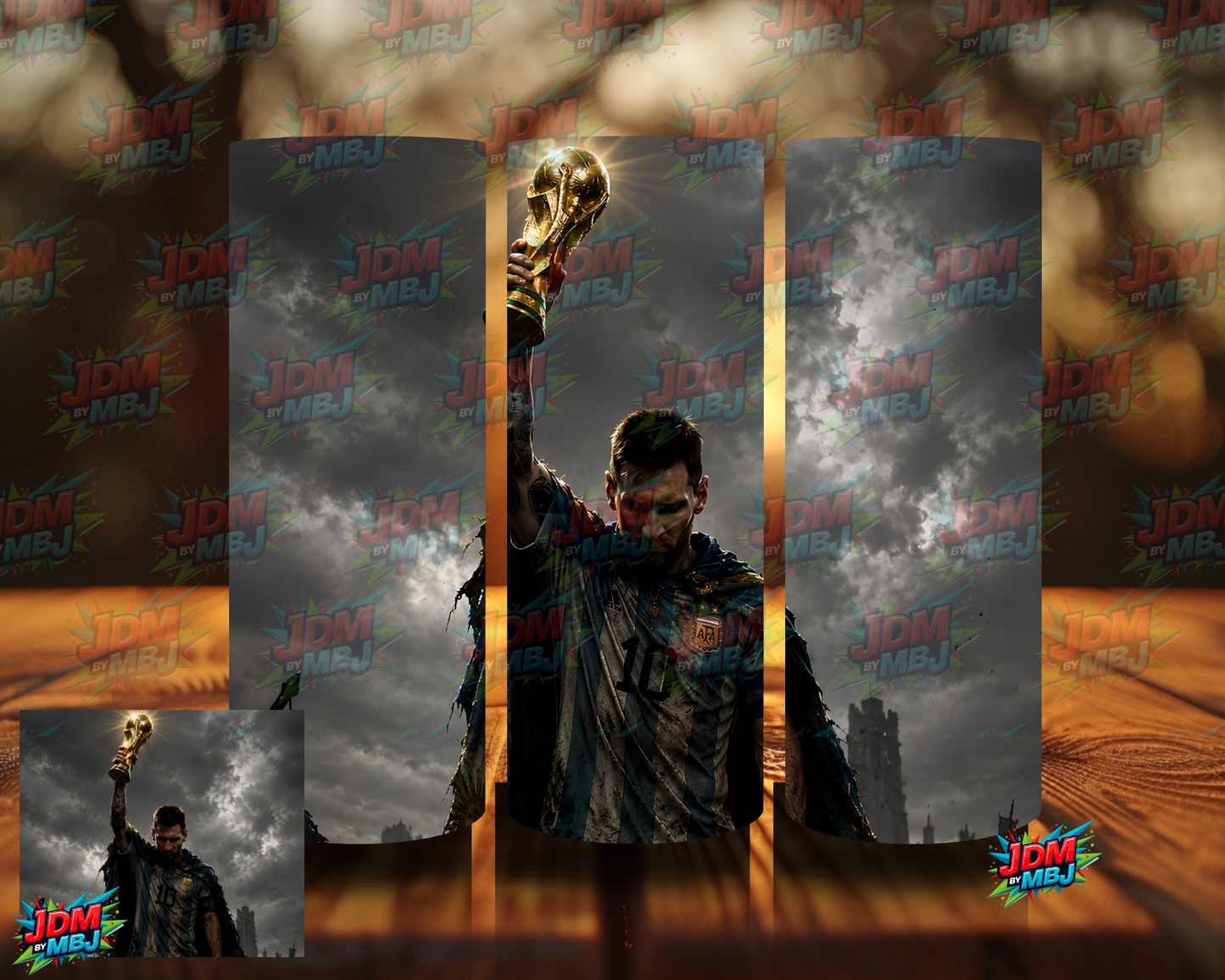 Inspired by Messi Soccer Player Sublimation Prints