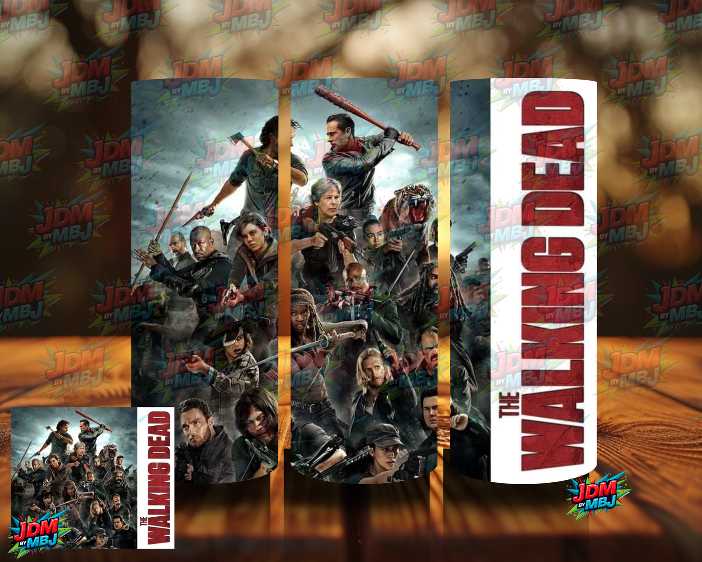 Inspired by Walking Dead Sublimation Prints