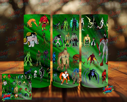靈感來自《Ben 10》昇華印花
