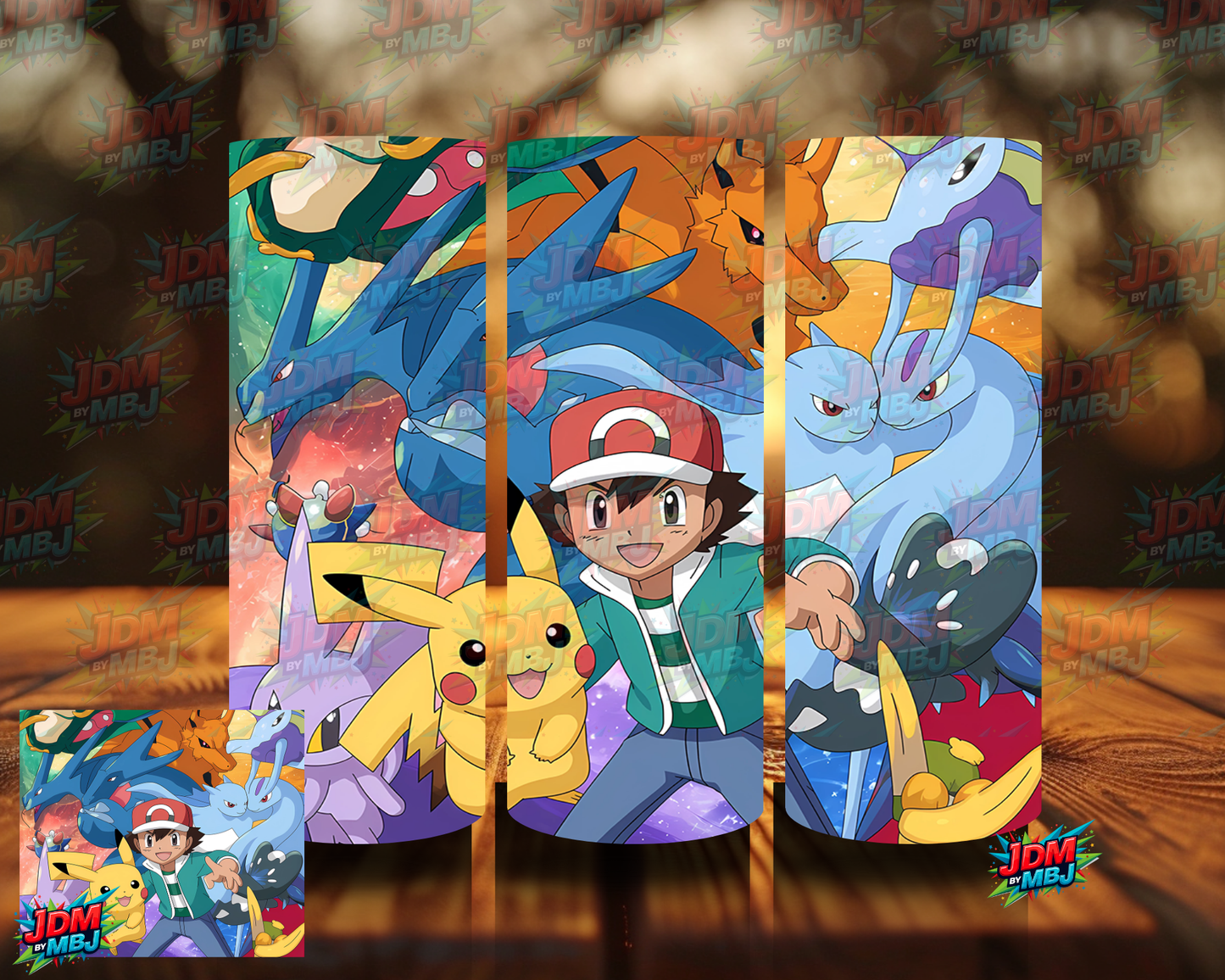 Inspired by Pokémon Sublimation Prints