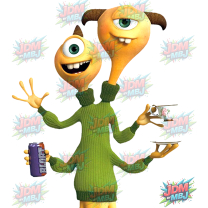 Vinilo termoadhesivo de Monster's Inc., 25 cm