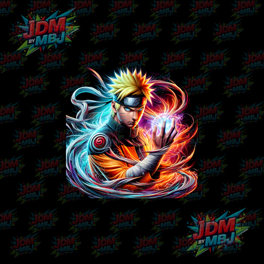 Iron On - Naruto 'Halftone' DTF