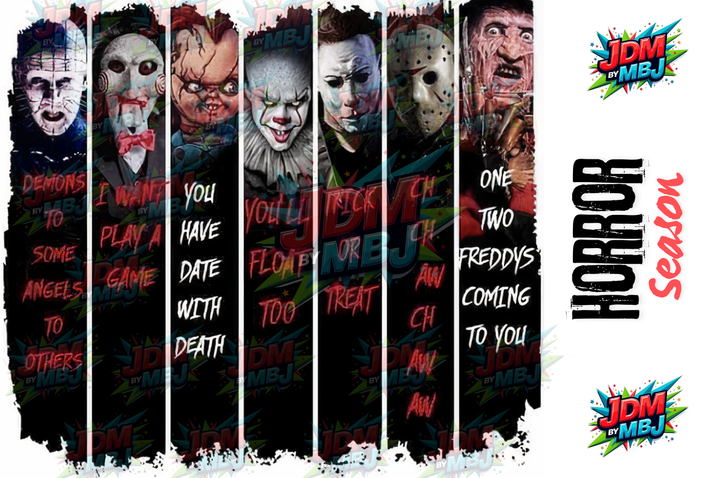 Inspirado en el terror [Volumen 2] Impresiones por sublimación