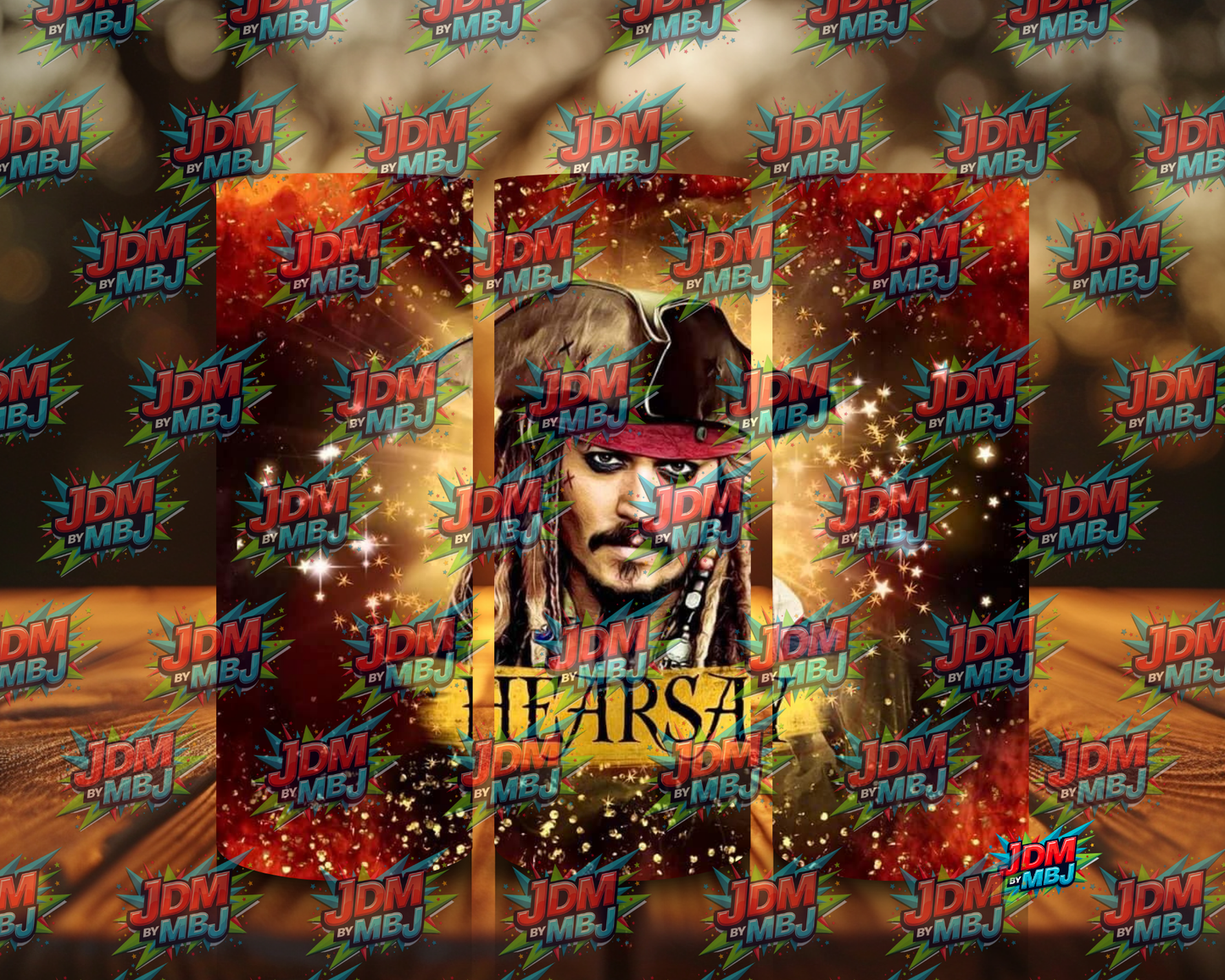 Inspired by Johnny Deep Sublimation Prints