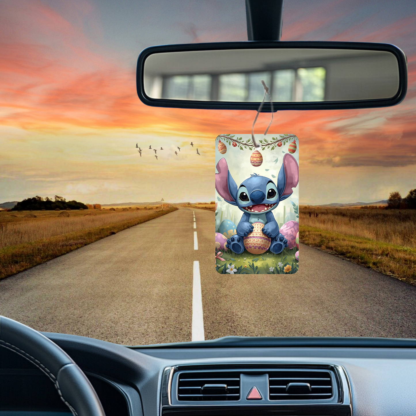 Inspired by Stitch Car Air Freshener Sublimation Prints