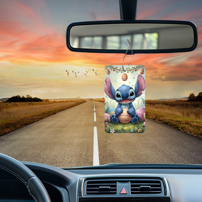 Inspired by Stitch Car Air Freshener Sublimation Prints