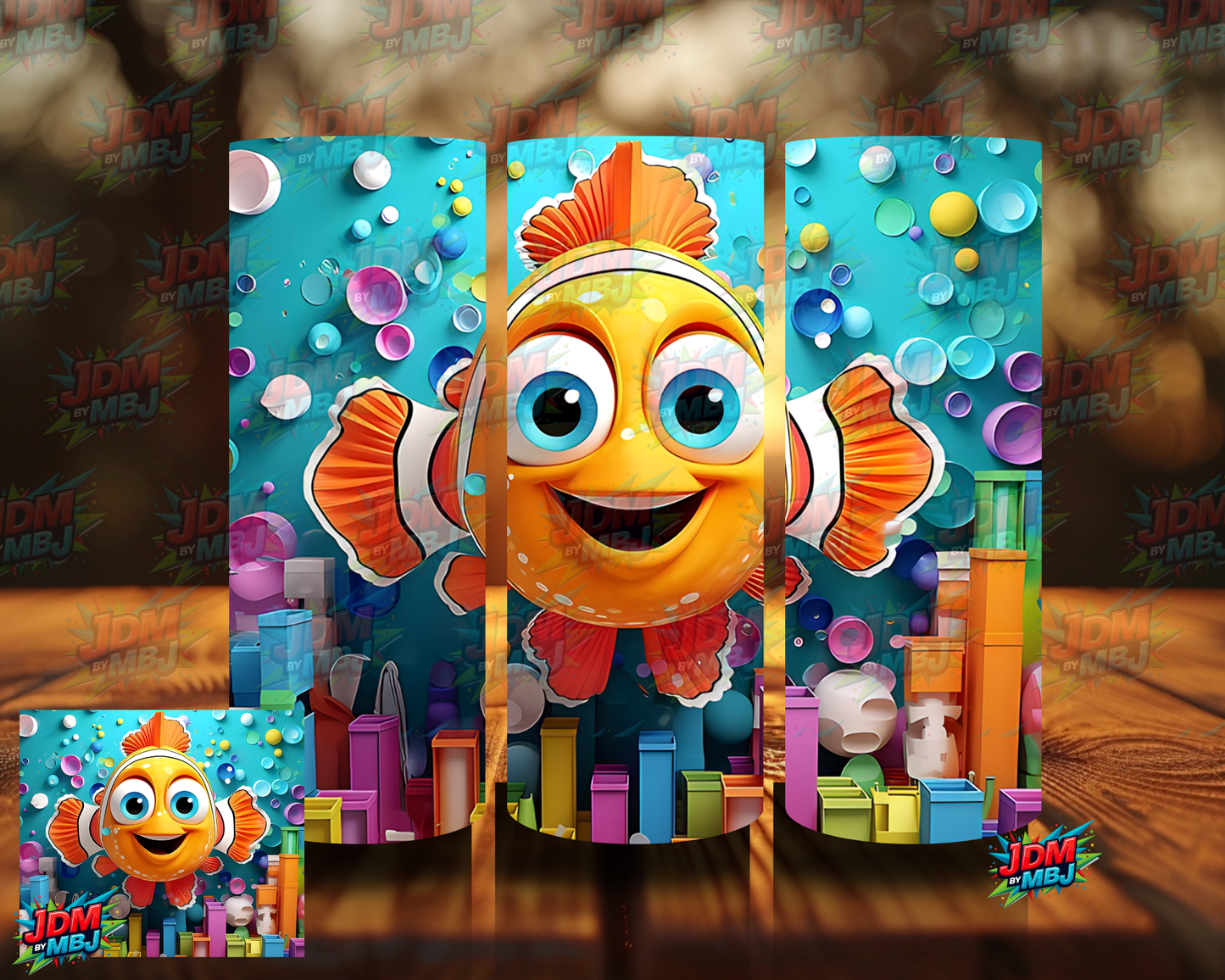 Inspired by Finding Nemo Sublimation Prints