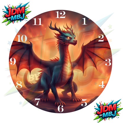 Impresiones de sublimación de relojes de 8 pulgadas (20 cm x 20 cm) - Inspiradas en animales