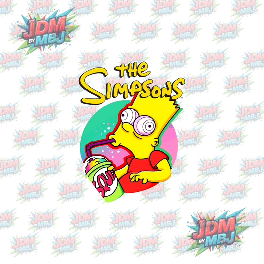 Iron On - The Simpsons "Squishy" DTF
