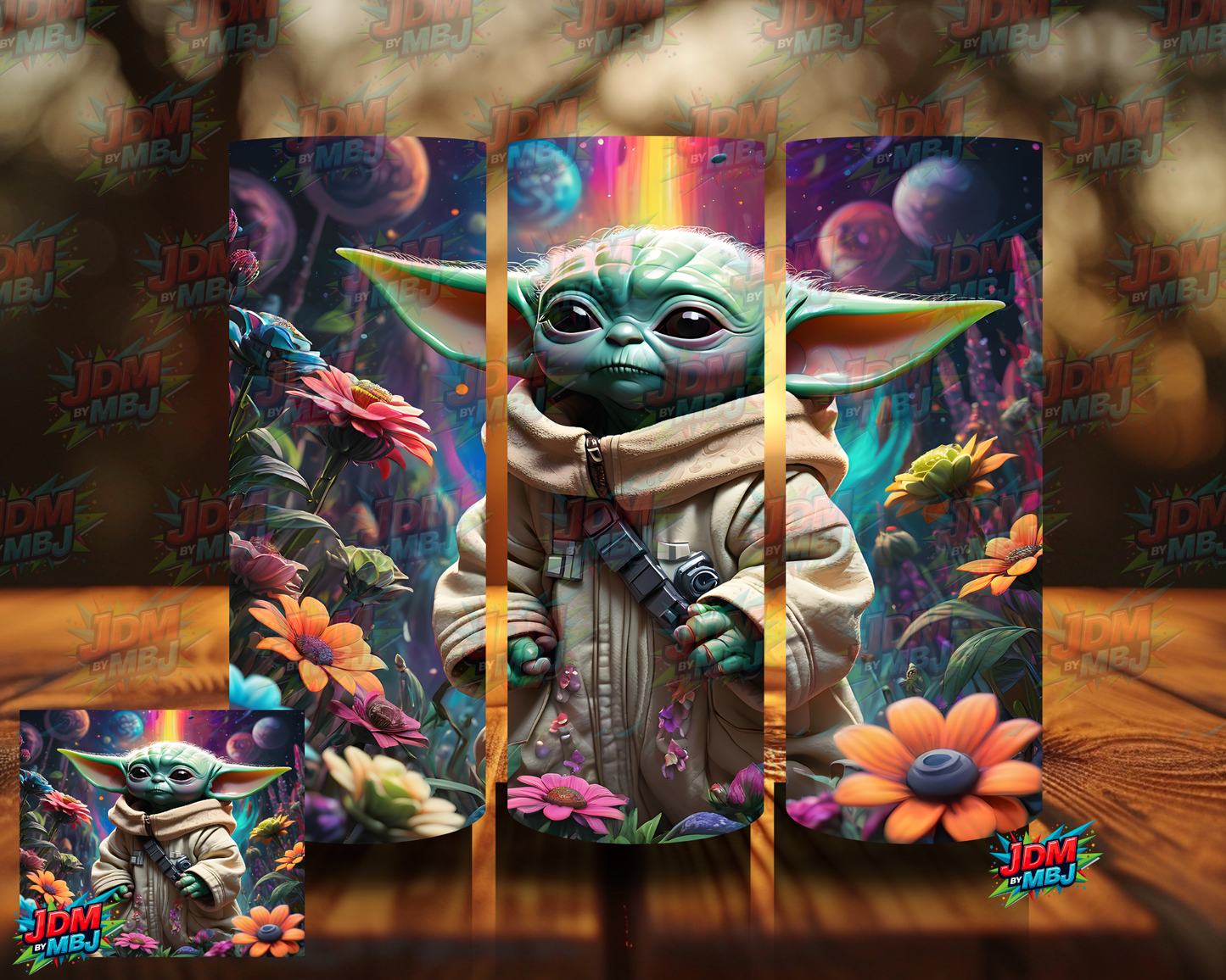 Inspired by Yoda Sublimation Prints