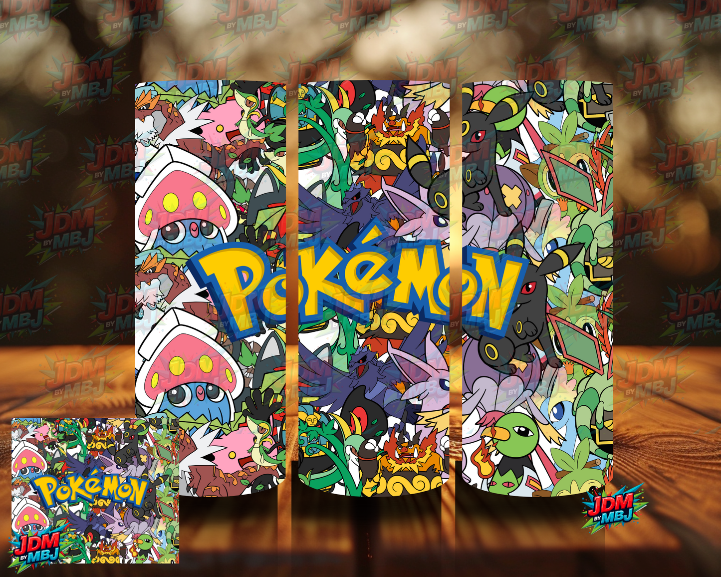 Inspired by Pokémon Sublimation Prints