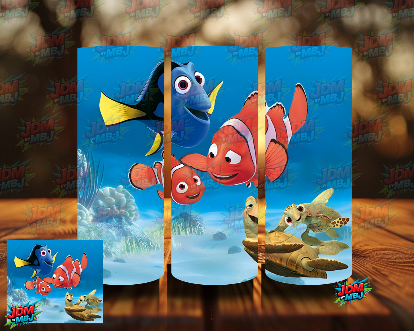 Inspired by Finding Nemo Sublimation Prints