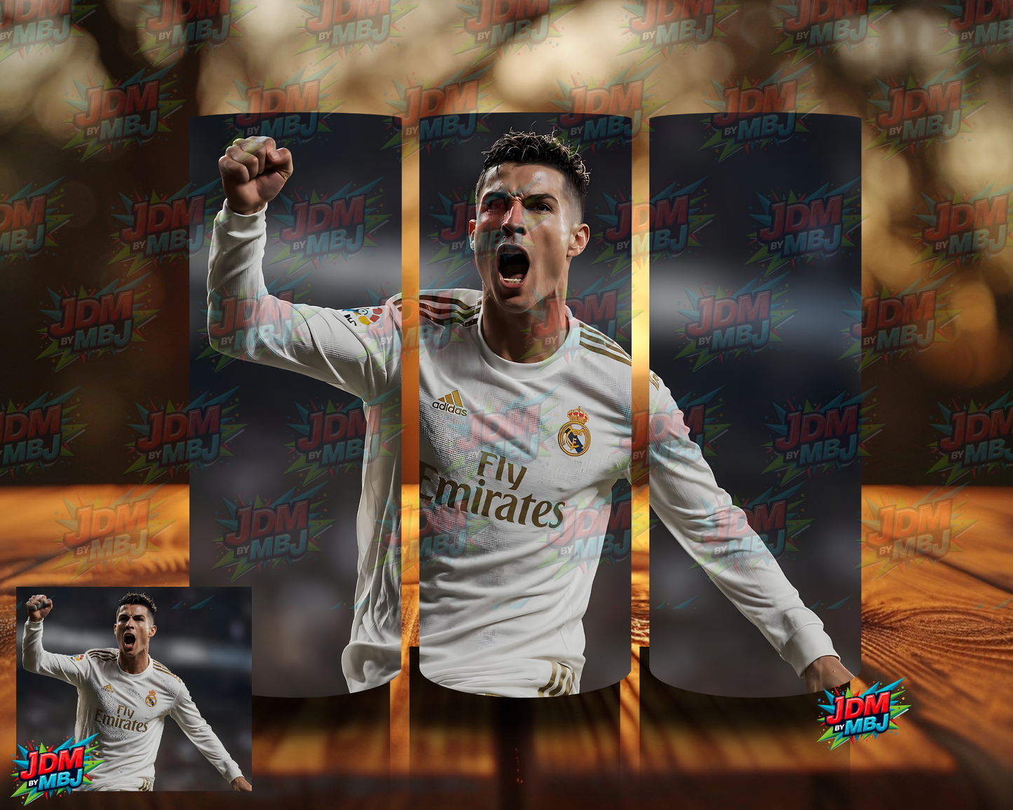 Inspired by Cristiano Ronaldo Sublimation Prints