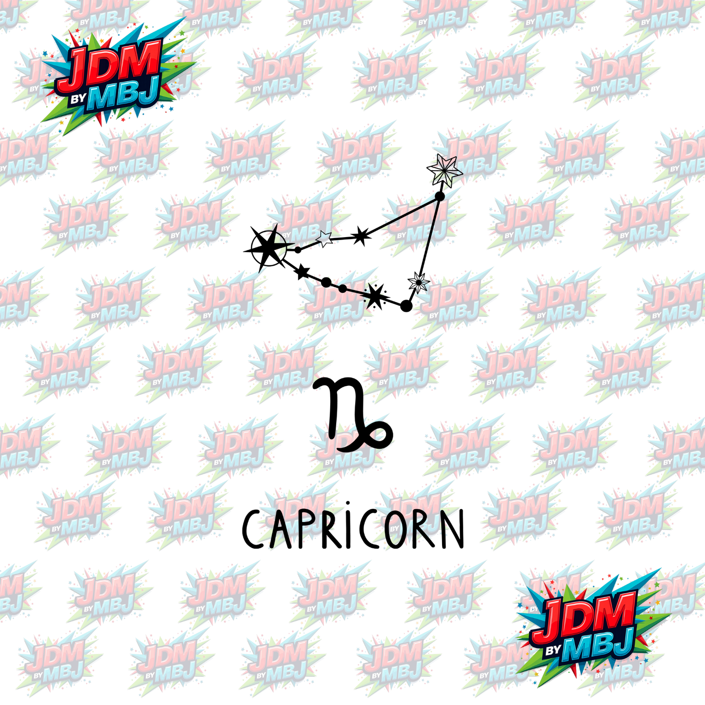 Iron On - Zodiac DTF 20cm