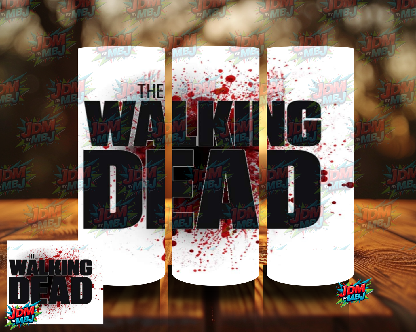 Inspired by Walking Dead Sublimation Prints