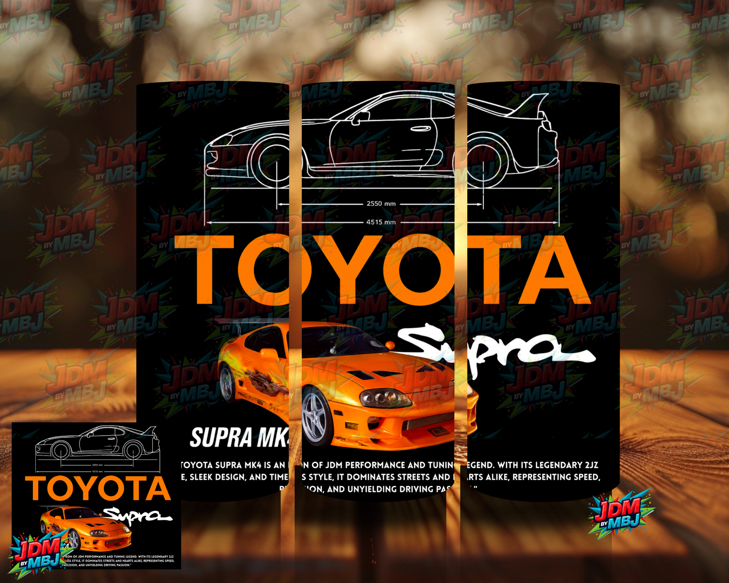 Inspired by Car Brands Sublimation Prints