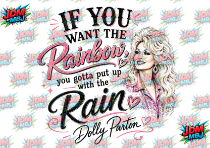 Inspired by Dolly Parton Cutting Board Sublimation Prints