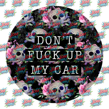 Car Coaster Sublimation Prints (8 to a page)