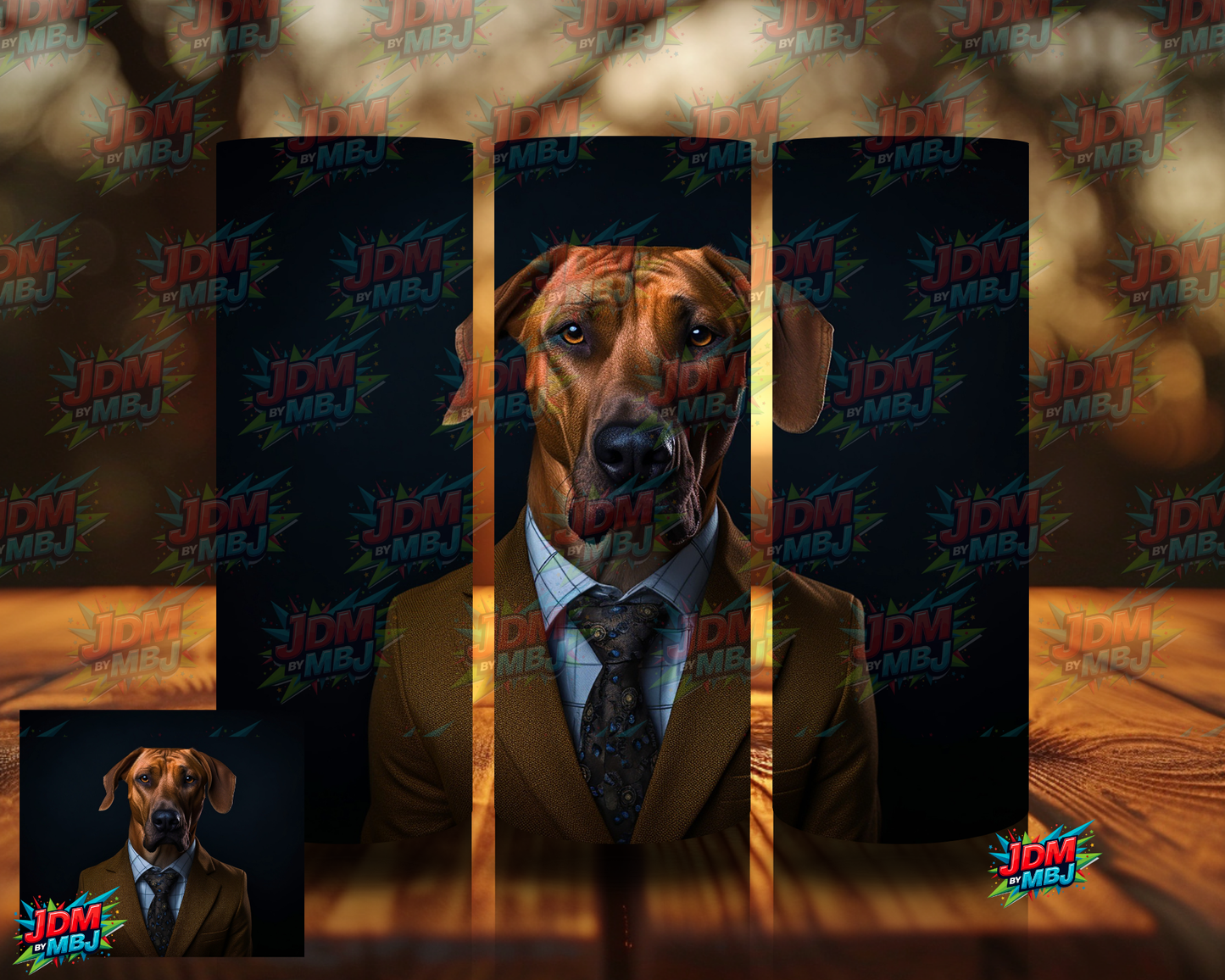 Dog's in Suit Sublimation Prints