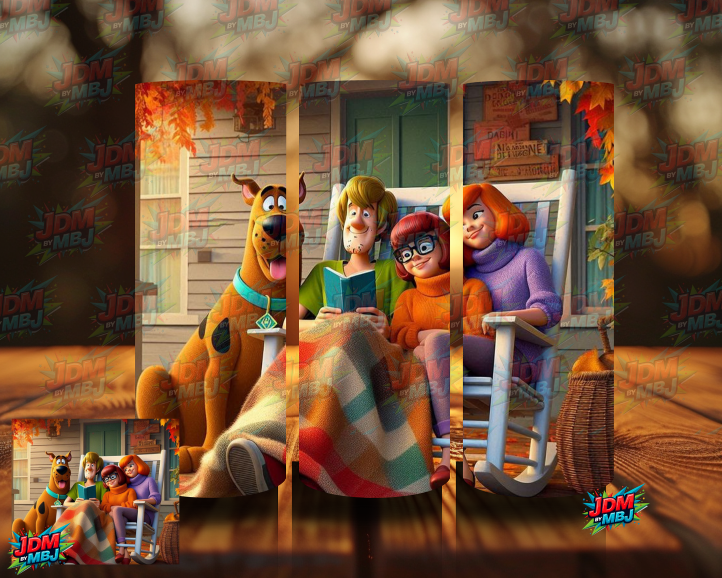 Inspired by Scooby Doo Sublimation Prints