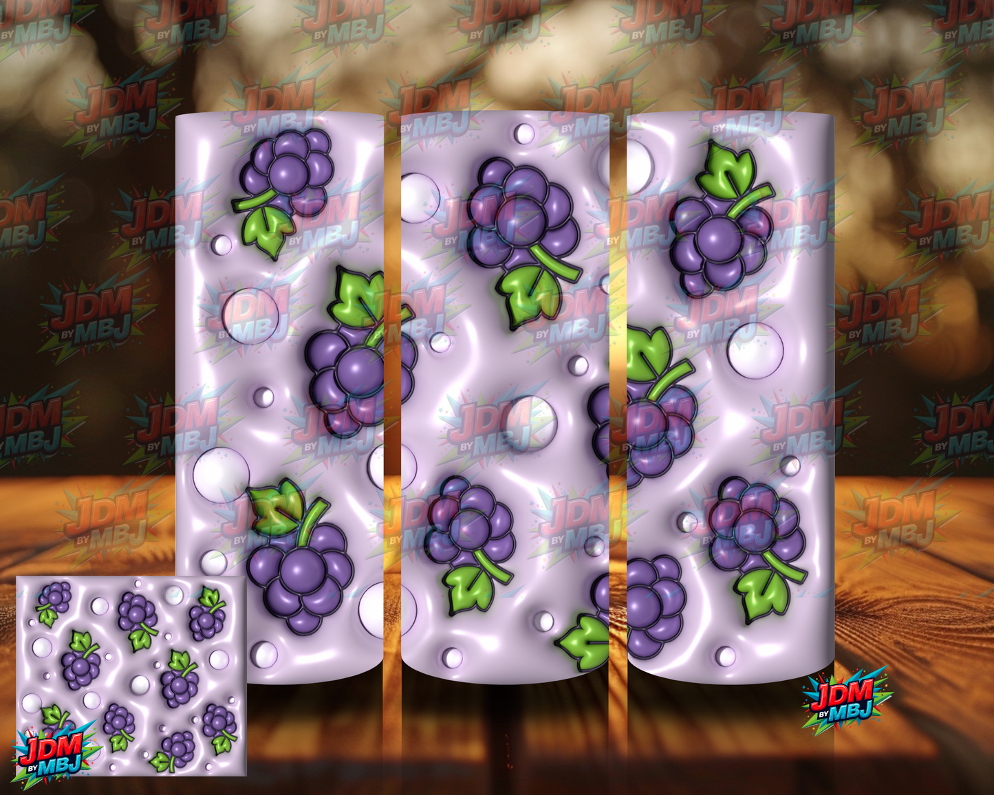 Bubble Style  "Fruit" Sublimation Prints