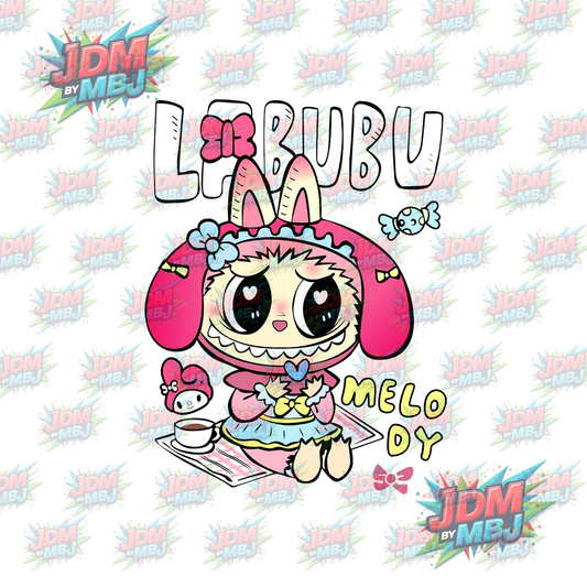 Iron On - Labubu DTF 20cm