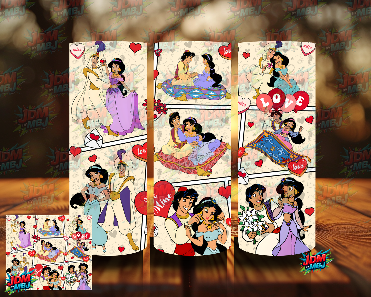 Inspired by Valentine Disney Sublimation Prints