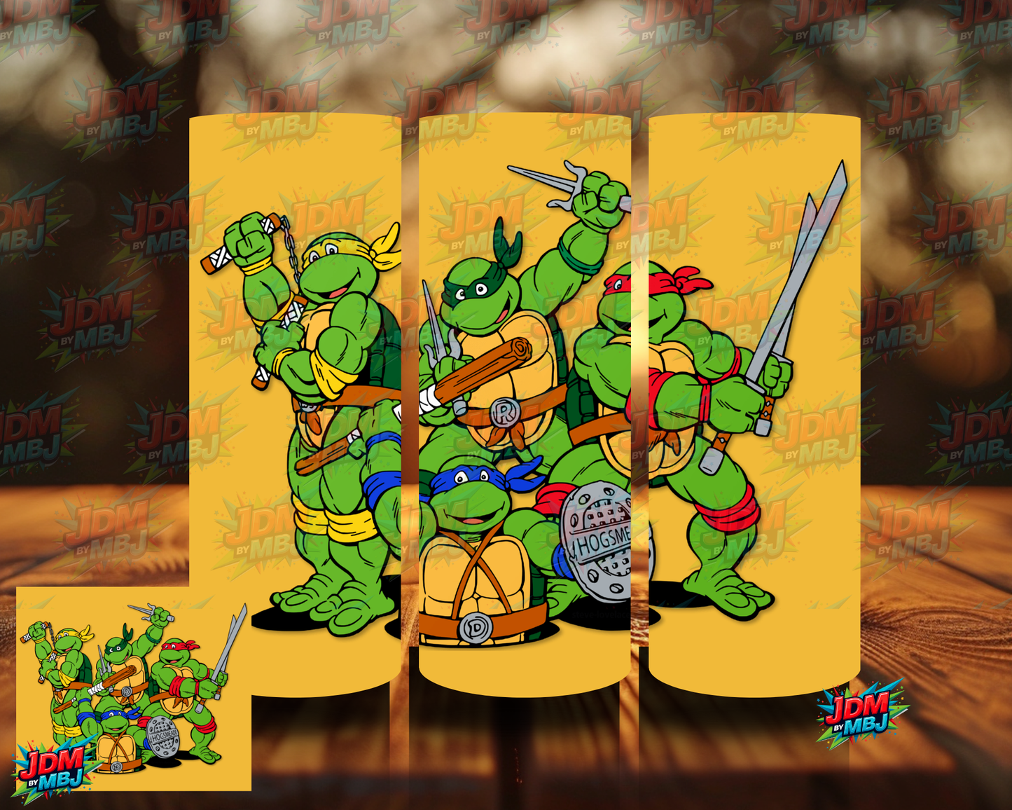 Inspired by Teenage Ninja Turtle Sublimation Prints