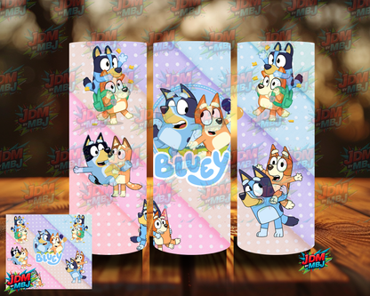 Inspired by Bluey Sublimation Prints