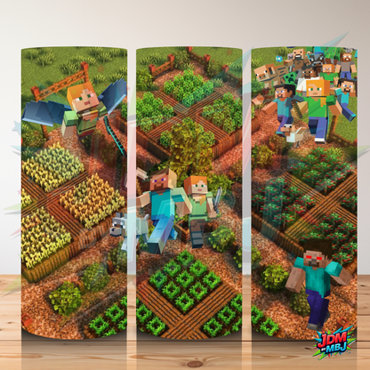 Inspirado en las impresiones de sublimación de MineCraft