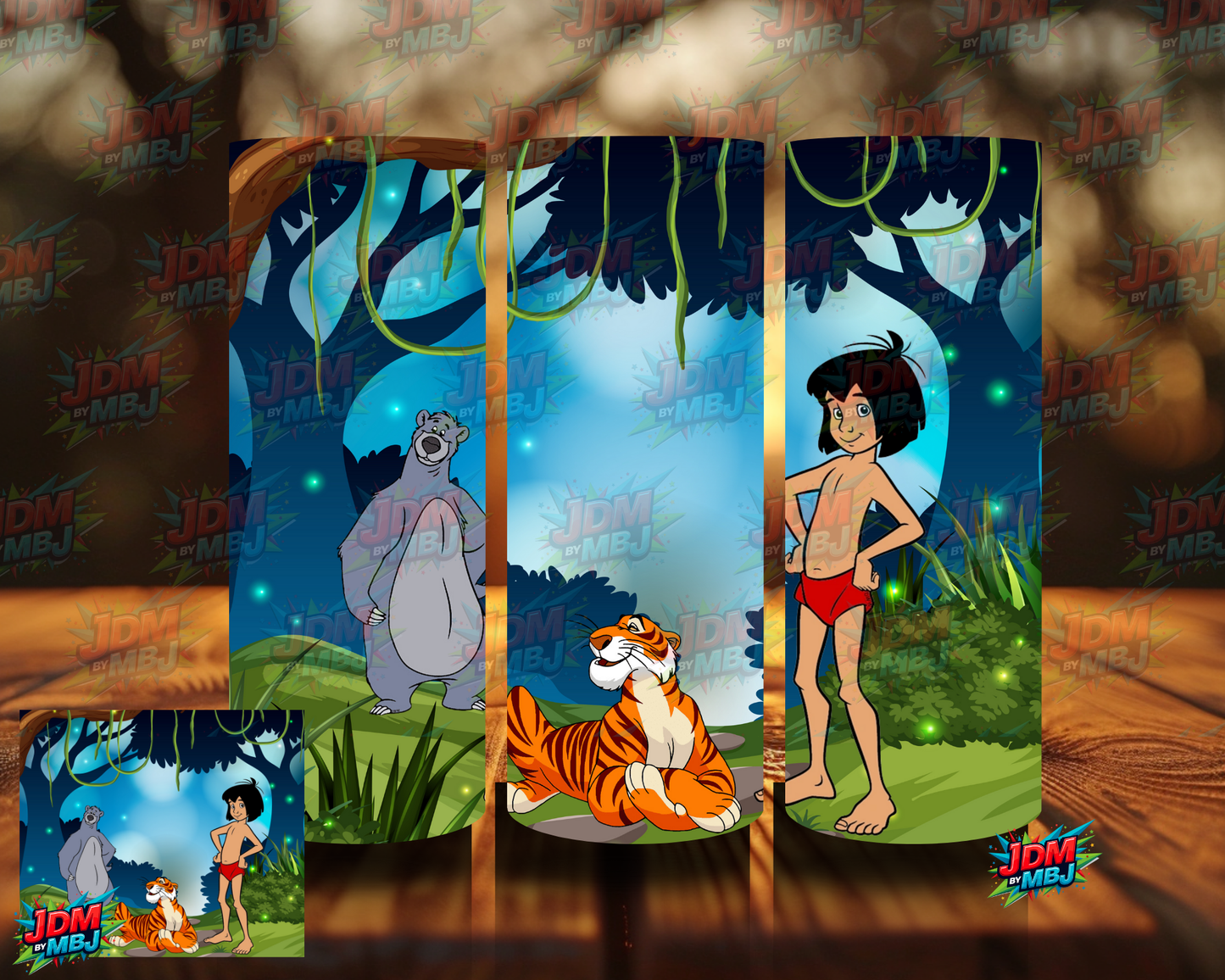 Inspired by The Jungle Book Sublimation Prints